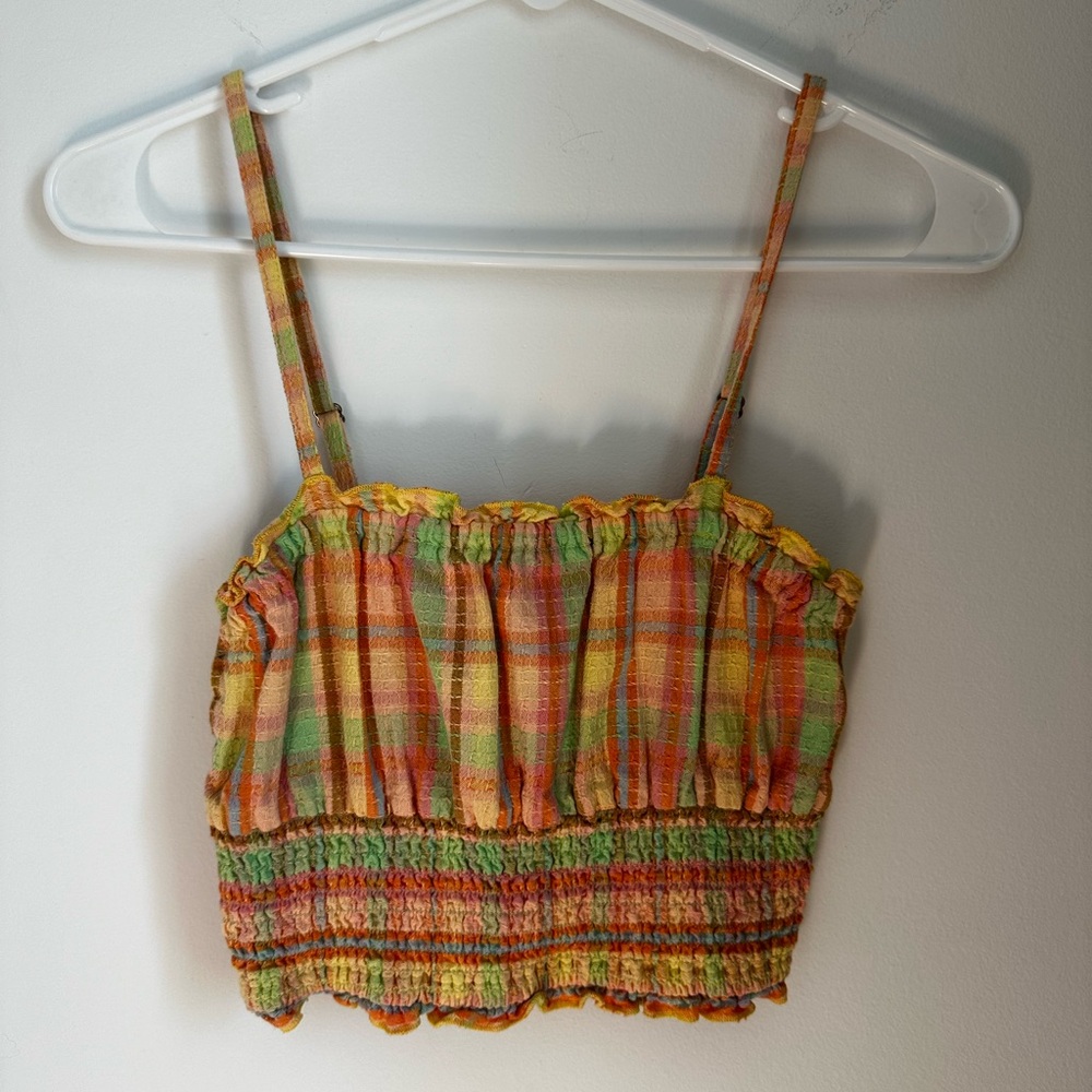 Billabong colorful crop top